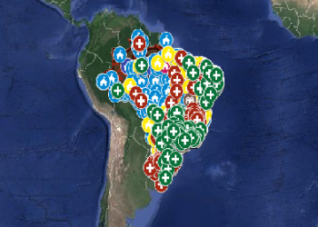 Mapa interativo fornece serviços de saúde mental em todo o país