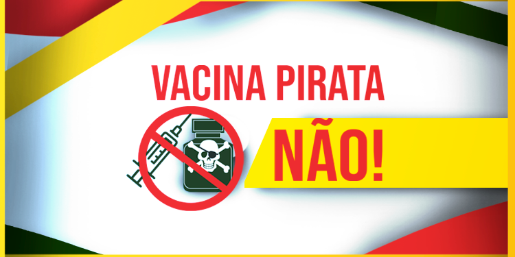Campanha alerta para comercialização de vacinas falsificadas contra a Covid-19
