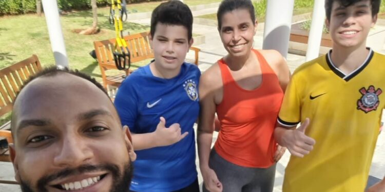 Treino em família