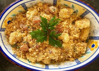 As delícias feitas com farinha Panko