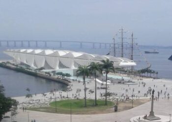 Museu do Amanhã em homenagem ao Dia Mundial do Coração