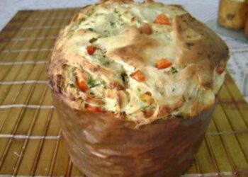 Panetone salgado para Ceia de Natal