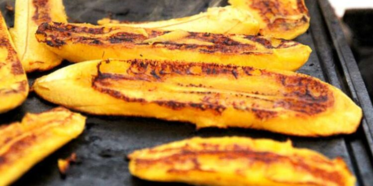 A versatilidade da banana da terra