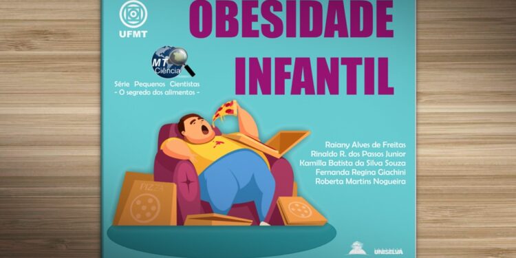 Obesidade infantil é tema de livro da UFMT
