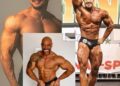 Trio de ferro na maior competição de bodybuilding