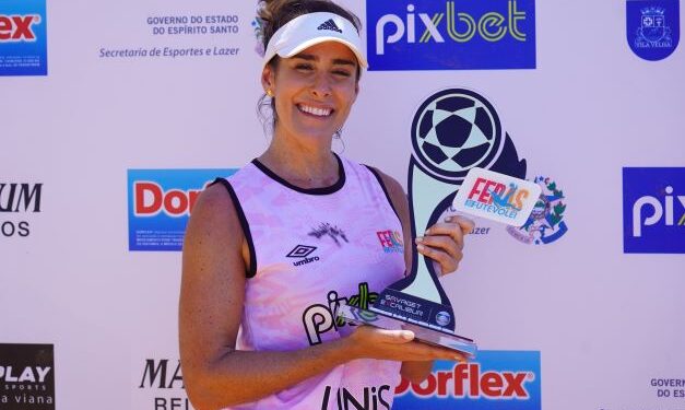 Natália Guitler vence o feras do Futevôlei