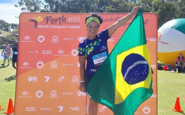 Brasileira vence Mundial para Transplantados