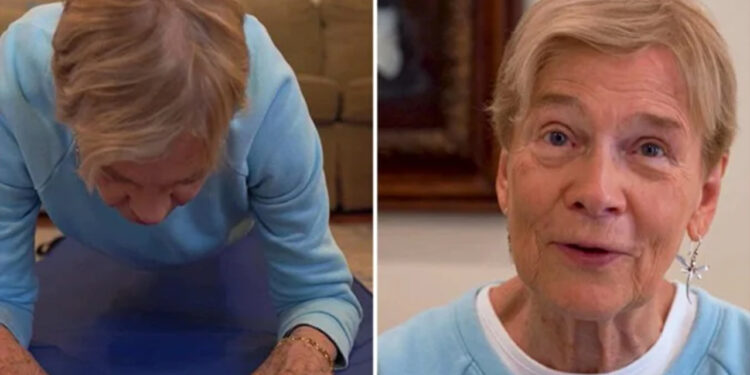 Aos 82 anos, vovó fitness quebra recorde mundial de prancha abdominal e inspira gerações
