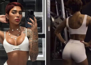 Irmã de Gabigol exibe resultados de treino e procedimento estético nas redes sociais