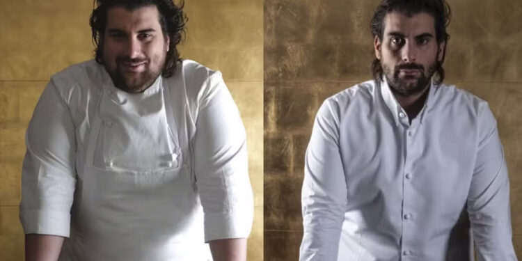 Chef Matteo Grandi perde 105 kg em um ano e transforma rotina com alimentação simples e exercícios