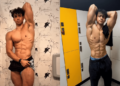 Fisiculturista, filho de Xanddy e Carla Perez exibe físico definido após treino intenso